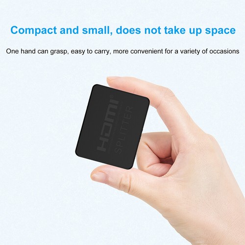 Premium HDMI 1 Zoll 2 Ausgang 1080P 4K 1X2 HDCP Stripper Splitter Power Signal Verstärker - Bild 20 von 24