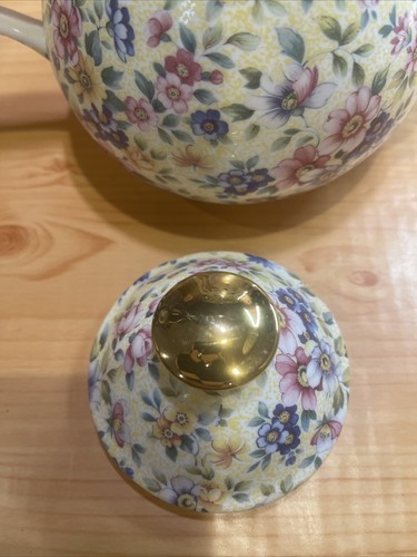 Chintz Collection by Royale Garden Staffordshire Teekanne - Bild 5 von 11