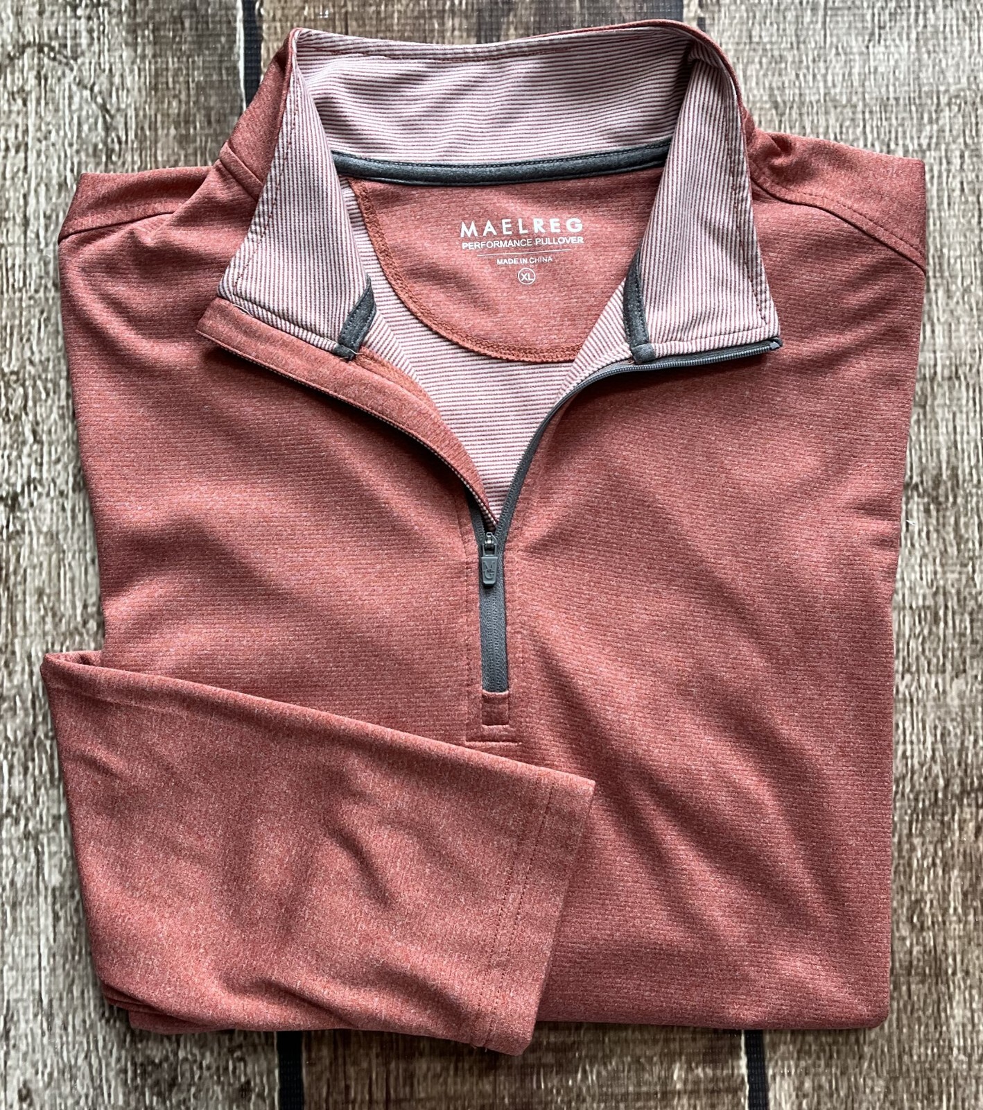 MAELREG PERFORMANCE PULLOVER GOLF TECH SWEATER OR… - image 1