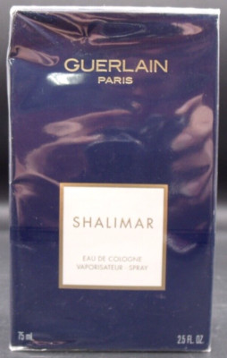 Guerlain Shalimar Eau De Cologne 2.5oz Spray For Women New & Sealed