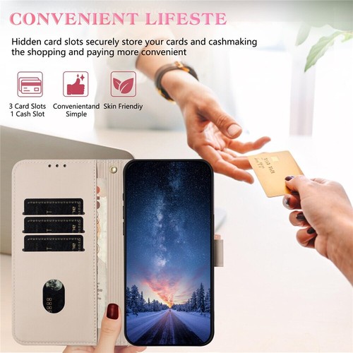 For Google Pixel 10 9 Pro XL 10 9 8 Pro 9A 8A 7A Case Leather Wallet Flip Cover - Picture 81 of 89