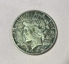 1923 S Peace Dollar - 90% Silver - A Circulated Example - Start Under Melt.