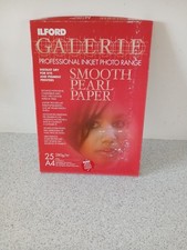 Ilford Galerie Professional Inkjet Smooth Gloss Photo Paper 25 Sheets 280gsm A4