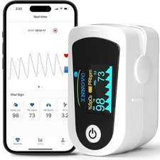 Innovo iP900BP-B Fingertip Pulse Oximeter Bluetooth