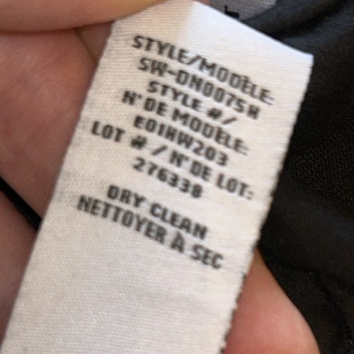 Pantalones de mezclilla ajustados negros 28 de Helmut Lang - Imagen 8 de 9