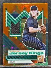 Hagen Smith 2025 Donruss Baseball Jersey Kings Orange Cracked Ice #PJK-HS