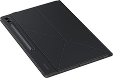 Cubierta de libro inteligente Ultra genuina/oficial Samsung Tab S10 Ultra y Tab S9 - negra