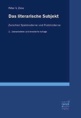 Das literarische Subjekt | Peter V. Zima | 2024 | deutsch