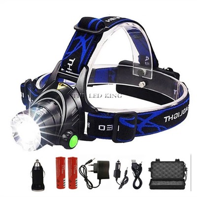 Led Head Lamp Headlight 18650 Battery Flashlight High Power T6 L2 led Head Torch