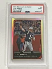 2006 Bowman Chrome Refractor #166 Tom Brady PSA 9 Mint Patriots HOF Centered 🐐