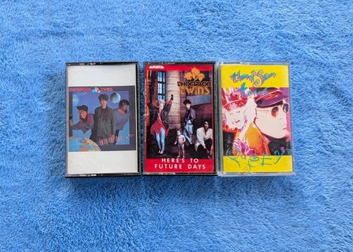 THOMPSON TWINS 3 Cassette Tape Lot New Wave Into The Gap Queer Here's To Future