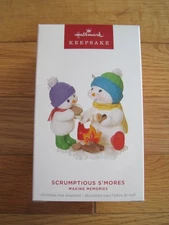 2025 Hallmark Keepsake Scrumptious S'mores Making Memories 18th Series Ornament