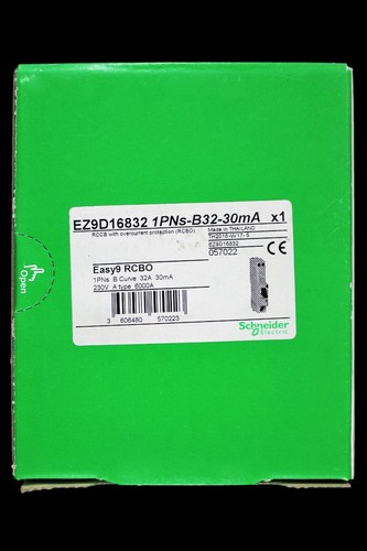 SCHNEIDER 32 AMP CURVE B 6kA 30mA RCBO TYP A EZ9D16832 EASY9 - Bild 7 von 7