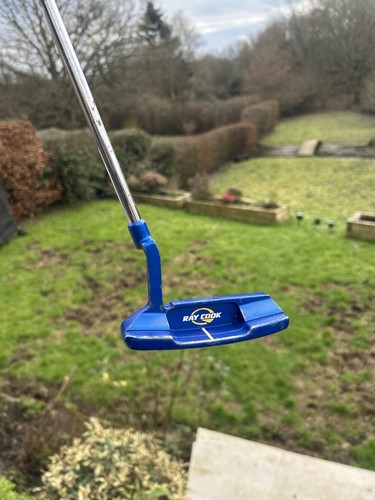 Ray Cook Blue Goose Putter / Headcover✅ 35inch - Picture 3 of 12