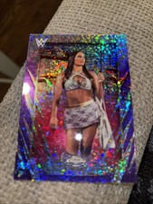 Dragon Lee WWE Topps Chrome Kiana James /75 Purple Mint