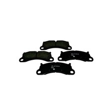 Bremsbelagsatz Scheiben mit Verschleißwarnung 17,6 mm HELLA für u.a. PORSCHE 911