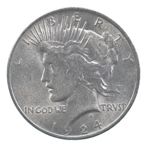 1924 Peace Dollar — photo from the most recent tracked eBay sale
