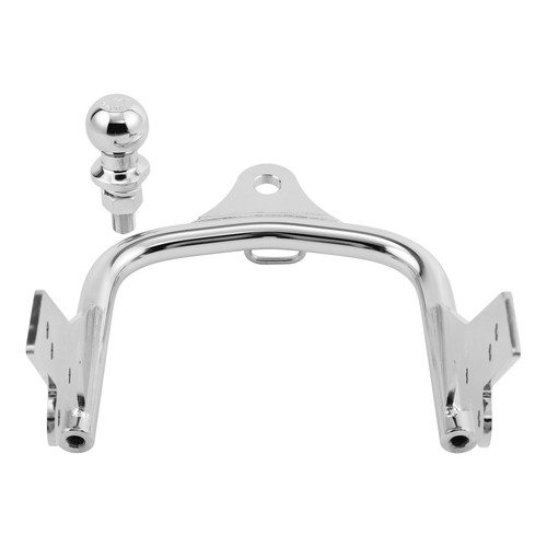 Chrome Trailer Hitch W/ Ball Fit For Harley Davidson Road King Electra Glide US - Picture 9 of 13