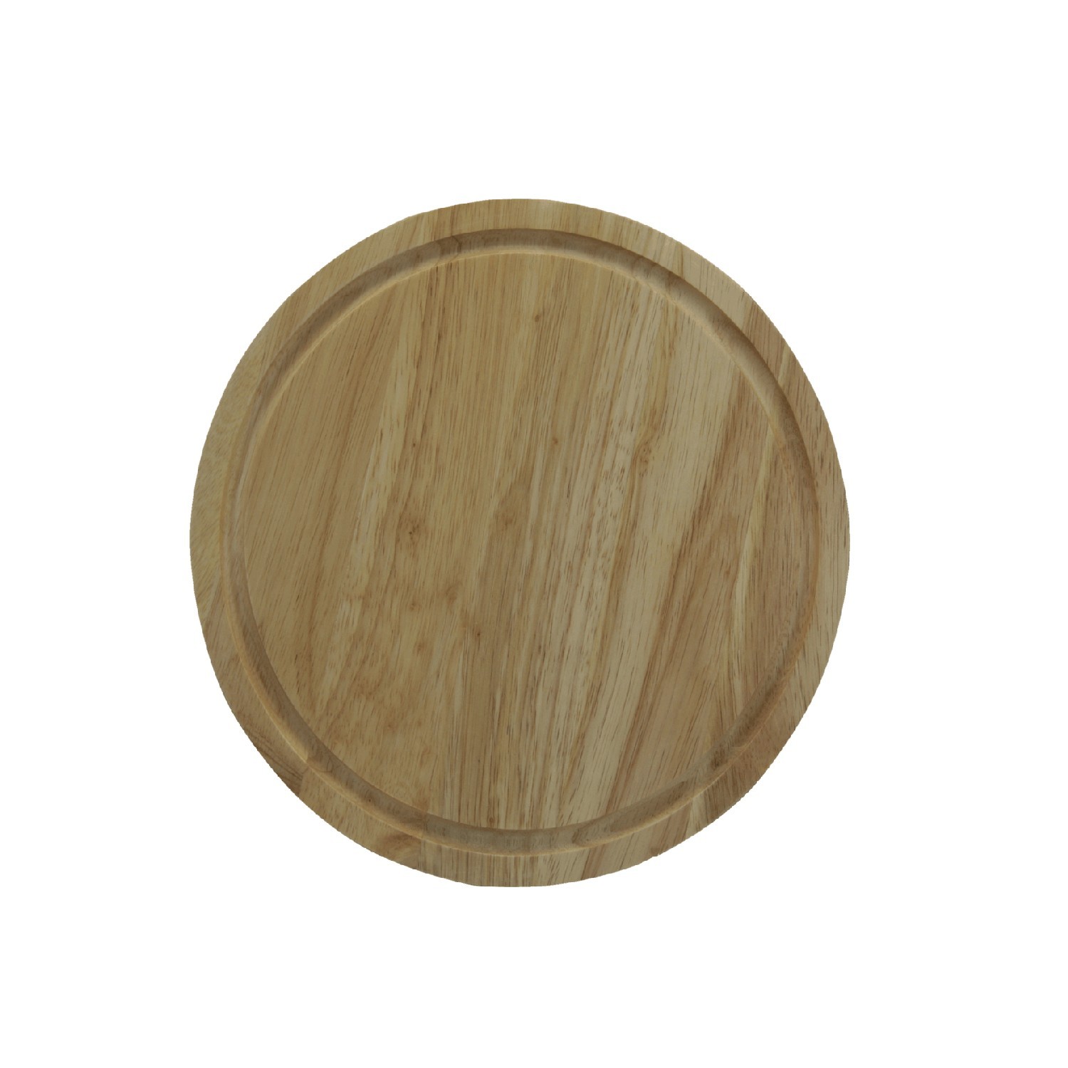 25cm Round Wooden Bread Cheese Fruit Vegetables Slicing Chopping Cutting Board