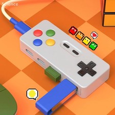 4in1 Gamepad Modelling HUB Game Controller Computer USB Interface Adapter Gift