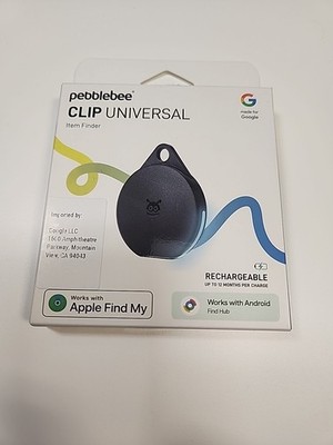 J1-O Pebblebee Clip Universal Rechargeable Item Tracking Device 