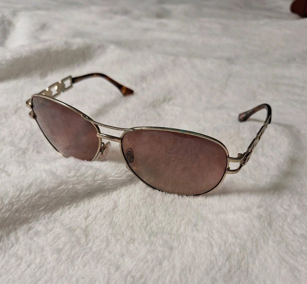 Vintage Rocawear Brown Aviator Sunglasses Rocawear Brown Sunglasses for Men for sale | eBay main image 4