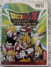 Atari Dragon Ball Z: Budokai Tenkaichi 3 w/ Bonus Disc, T - Nintendo Wii