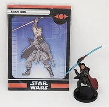 Exar Kun very rare Champions of the Force 13/60 WOTC Star Wars Miniatures