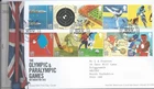 GB QEII 2010 2012 Olumpics On Track First Day Cover Tallents House