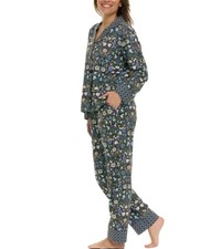 Vera Bradley Womens Pajama Set 2-piece PJ Set Enchanted Woodland Size: Small NWT
