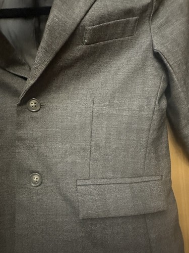 Janie & Jack Wool Blazer Suit Jacket 8 Gray - Picture 3 of 11