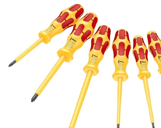 Screwdriver: Insulated-Set; Insulated; Phillips,Sl - WERA.05051575001 | EU Stock-image