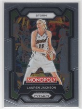 #12 Lauren Jackson 2024-25 Prizm Monopoly WNBA Base Seattle Storm