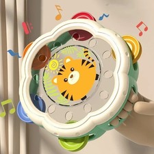 Baby Musikinstrumente Trommel Spielzeug Montessori Lernspielzeug für Kleinkinder