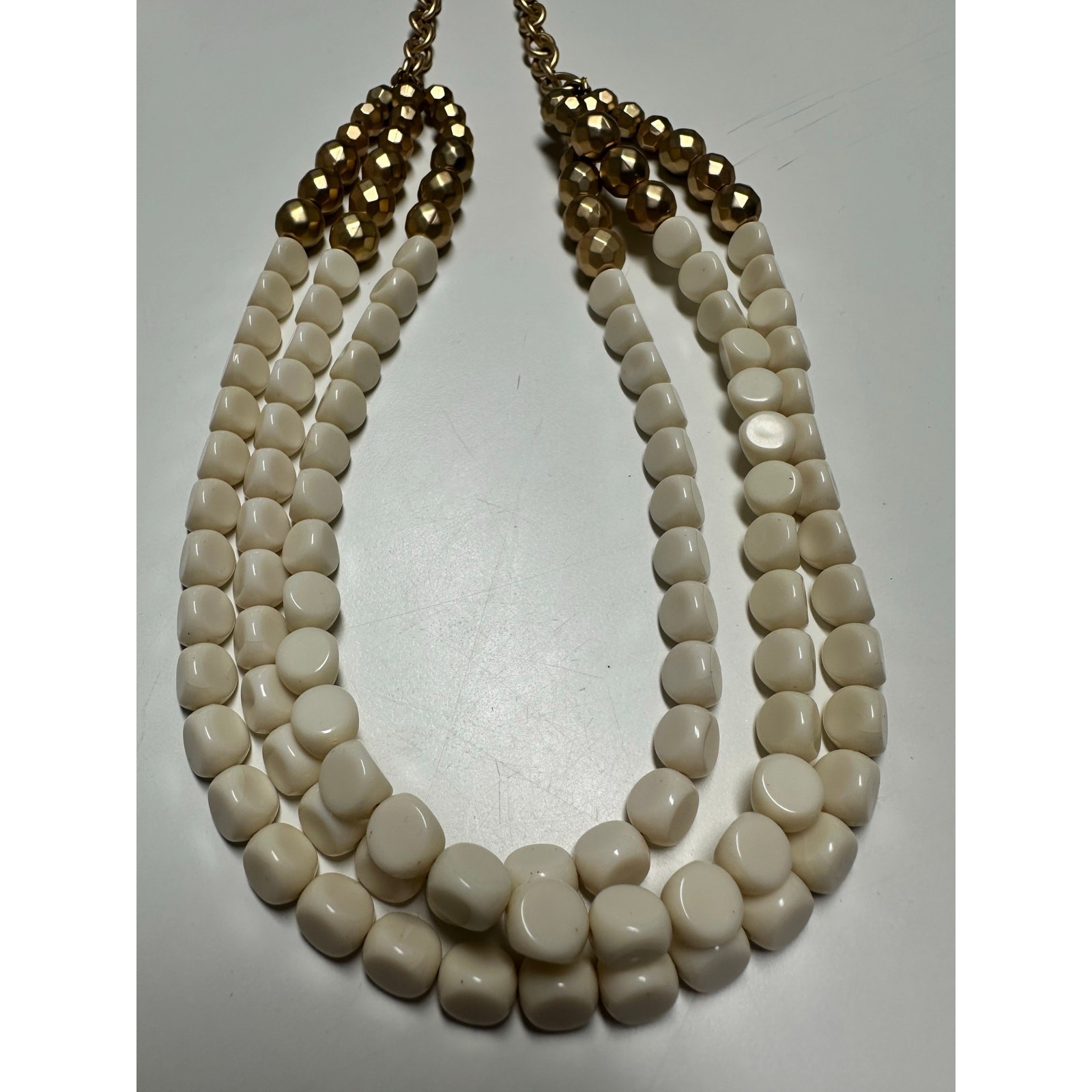 Plunder Multi-Strand Beaded Statement Necklace in… - image 5