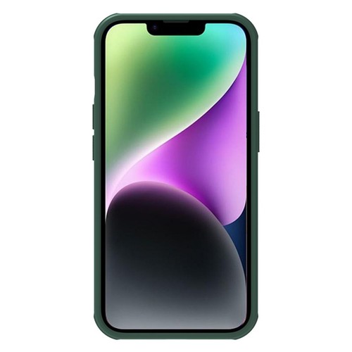 Nillkin Super Frosted Shield Pro etui iPhone 14 Plus pokrowiec na tył plecki zie - Zdjęcie 3 z 12