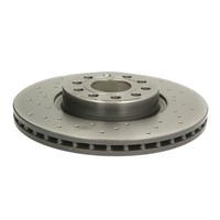 Bremsscheibe Brembo 09.9772.1X, Vorne, Gelocht, BelüFtet, Perforiert, 1 StüCk...