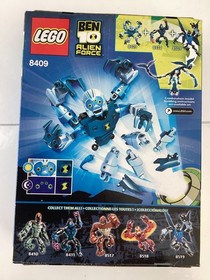 Lego Ben 10 Alien Force Spidermonkey (8409) NIB Sealed Brand New Retired Rare!!!