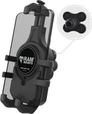 Quick Grip Pro Phone Holder W/Vibe Safe Ball