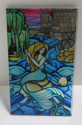 Wizarding Trunk - Harry Potter - Mermaid Stainglass Prefect Window (5x3)