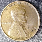 1929 D Lincoln Wheat Penny Wood Grain Improper Alloy Error Sharp Looking Coin