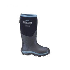 Dryshod Kids' Arctic Storm Extreme-Cold Conditions Winter Boot Black/Blue - ARS-