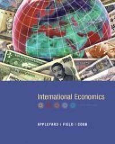 International Economics - Hardcover, by Appleyard Dennis; Field Alfred; - Good