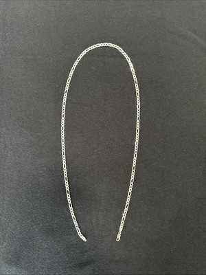 925 Rein Silber Kette Halskette 24'' in Silber Massiv Glänzend Italien 925 Schmuck