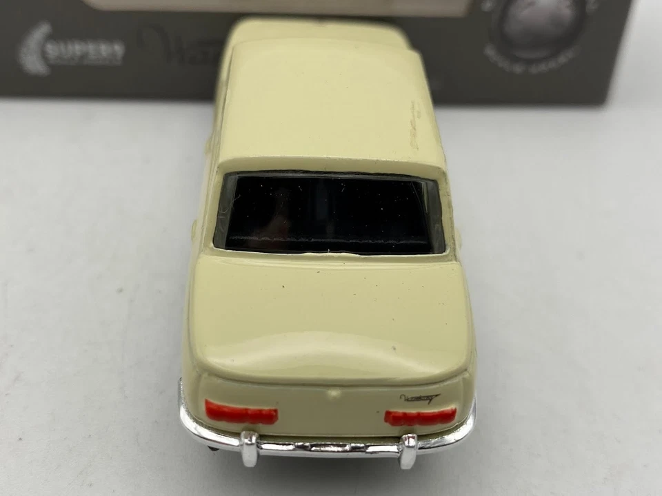 1:60 WELLY WARTBURG 353 beige auto diecast metallo - Immagine 3 di 4