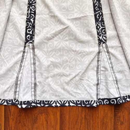 RipSkirt Hawaii Wrap Skirt Black & White Sz Large Beach Vacation Travel Cover Up - Picture 13 of 20