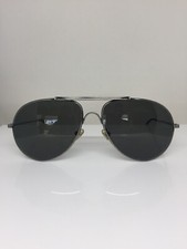 Vintage Hugo Boss Aviator Sunglasses 5198 C. 20 58-15mm Gunmetal Made In Italy