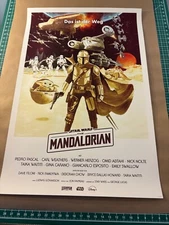The Mandalorian Siegfried Gross/Groß Nt. Mondo poster Pvt. Commission
