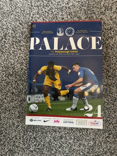 Crystal Palace Home Programmes 2012-13 Choose From List - Picture 20 of 51
