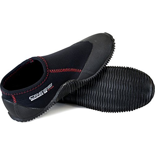 Open Box Cressi Menorca kurze 3 mm Tauchstiefel (schwarz/rot, US Herren 7 | Damen 8) - Bild 1 von 1